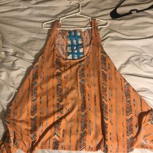 Orange/Blue Tank